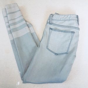 Gap tapered jeans.
